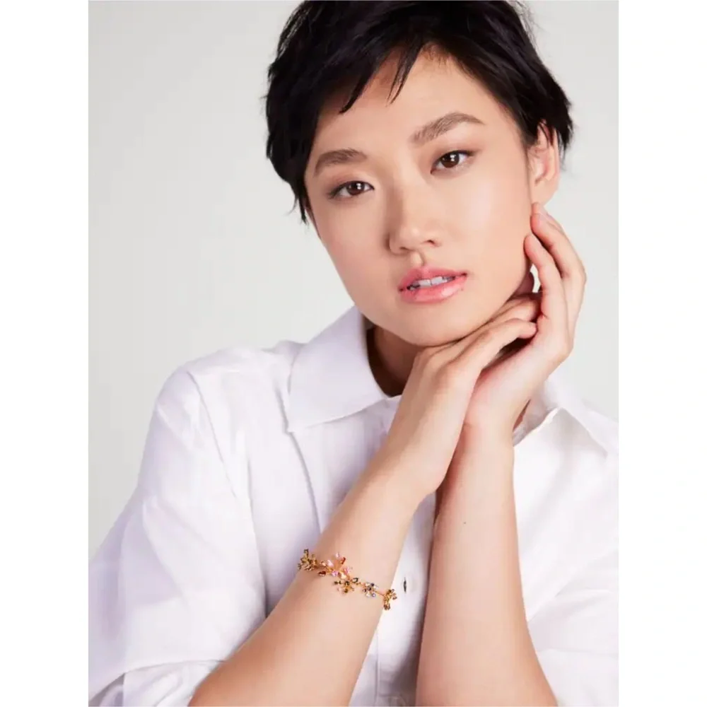 KATE SPADE • Firework Floral Line Bracelet - Picture 2 of 4